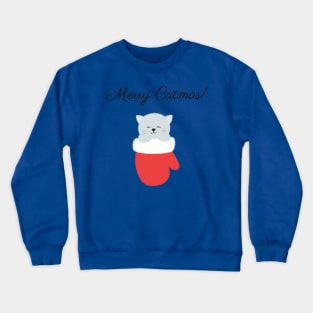 Merry Catmas Crewneck Sweatshirt